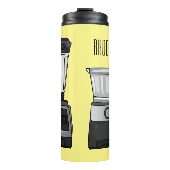 Termo Ilustracion de personalizado de procesador y mezcl (Anverso)