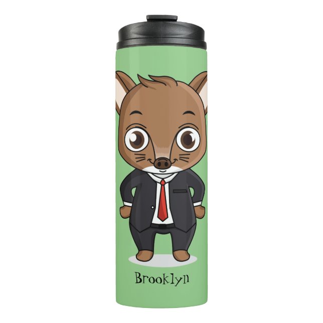 Termo Ilustracion de personalizado de rata (Anverso)