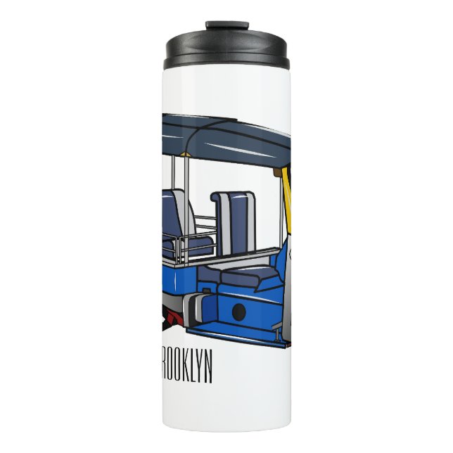 Termo Ilustracion de personalizado tuk tuk (Anverso)