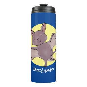 Termo Ilustracion de personalizado volador de bate de be