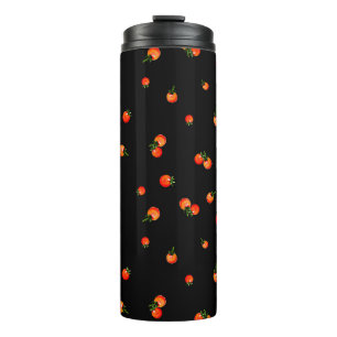 Termo Ilustracion de tomates cerezos. Acuarela transpare