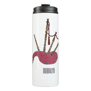 Termo Ilustracion personalizado Bagpipes