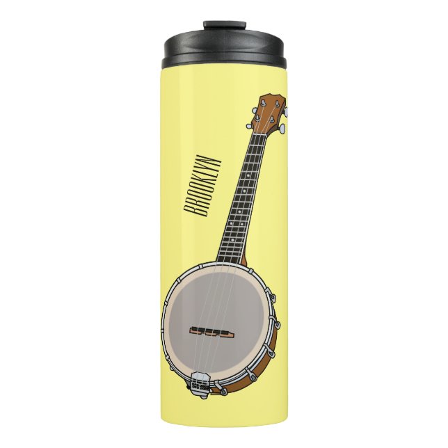 Termo Ilustracion personalizado Banjo (Anverso)