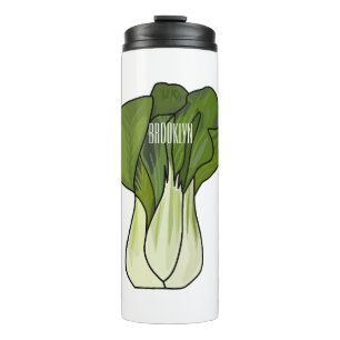 Termo Ilustracion personalizado Bok choy