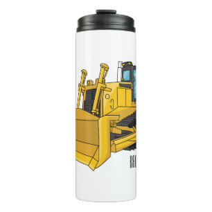 Termo Ilustracion personalizado Bulldozer