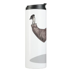 Termo Ilustracion personalizado de aves de la Uem