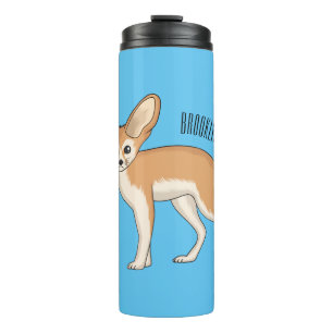 Termo Ilustracion personalizado de Fennec fox