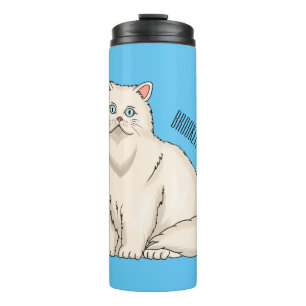 Termo Ilustracion personalizado de gato persa