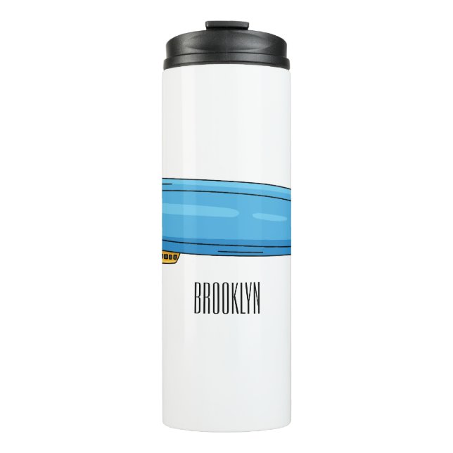 Termo Ilustracion personalizado de la aeronave (Anverso)