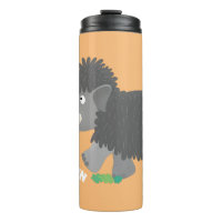 Ilustracion personalizado de mamut torpe