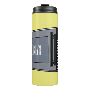 Termo Ilustracion personalizado de microondas