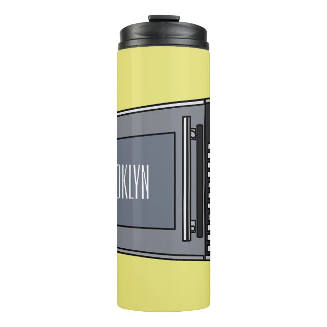 Termo Ilustracion personalizado de microondas (Anverso)