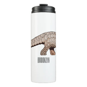 Termo Ilustracion personalizado de Pangolin