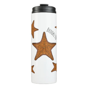 Termo Ilustracion personalizado de pez estrella