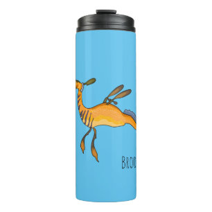 Termo Ilustracion personalizado de Seadragon Weedy