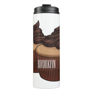 Termo Ilustracion personalizado de tarta