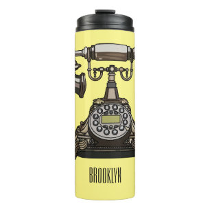 Termo Ilustracion personalizado de teléfono