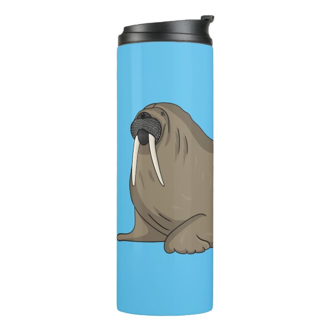 Termo Ilustracion personalizado de Walrus (Rotado hacia la izquierda)