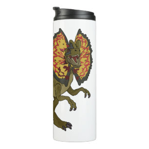 Termo Ilustracion personalizado Dilophosaurus