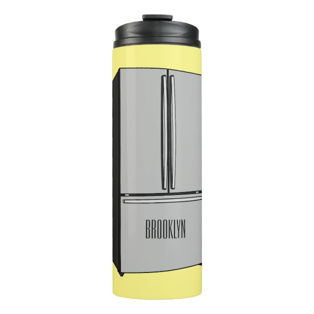 Termo Ilustracion personalizado frigorífico de puerta fr (Anverso)