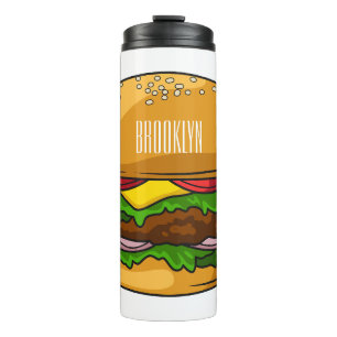 Termo Ilustracion personalizado Hamburger