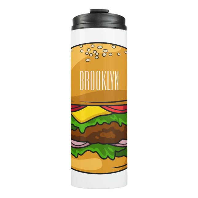 Termo Ilustracion personalizado Hamburger (Anverso)