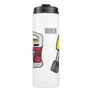 Termo Ilustracion personalizado mezclador