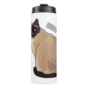 Termo Ilustracion personalizado siamés