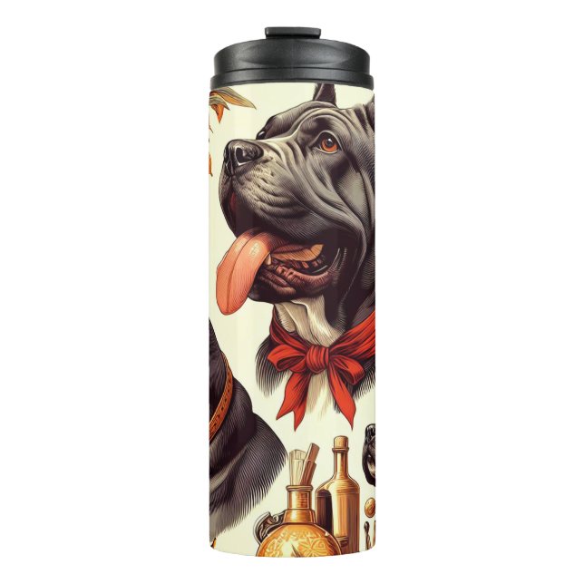 Termo Ilustracion Vintage Cane Corso (Anverso)