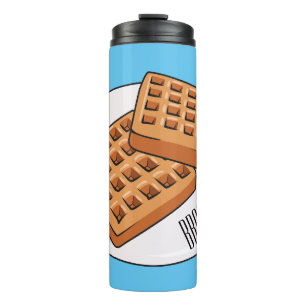 Termo Ilustracion Waffle personalizado