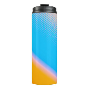 Termo imagen borrosa con diseño de colores degradados en