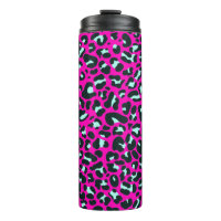 Impresión de animales de leopardo de chita rosado 