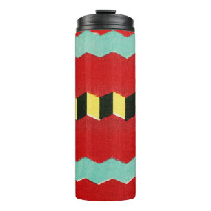 Termo Impresión de bloques de madera textil japonesa vin