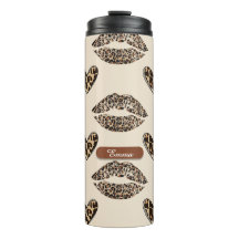Impresión de leopardo beige y negro chic