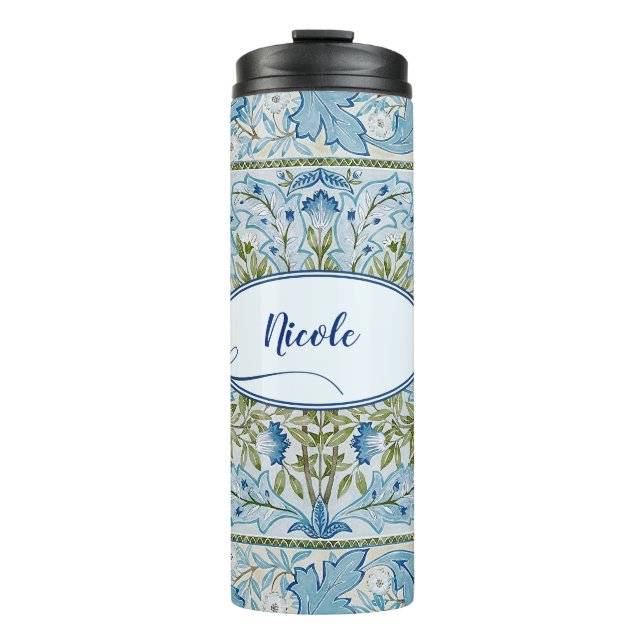 Termo Impresiones estilo William Morris y Wilhelmina (Anverso)