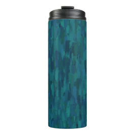 Termo Impressionist Brush Strokes, Navy, Teal, Blue