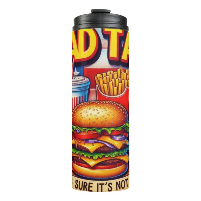 Termo Impuesto a papá: cheque de veneno (Anverso)