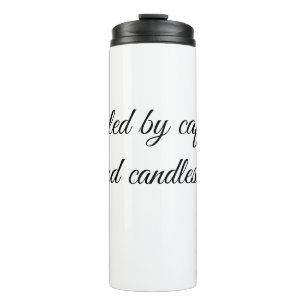 Termo Impulsado por cafeína y velas.