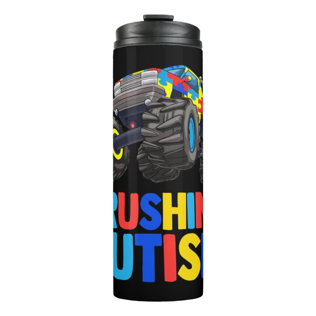 Termo Increíble conciencia Monstruo Camión aplastando a  (Anverso)