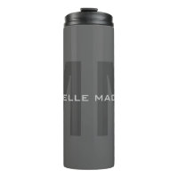 Iniciales de nombre Minimalista moderno con negrit