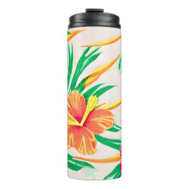 Termo Isla Hibiscus Thermal Tumbler