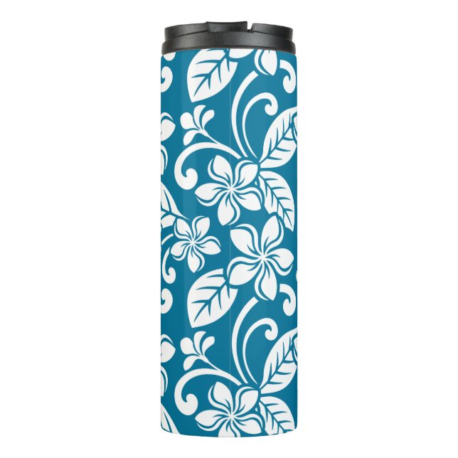 TERMO ISLAND PLUMERIA (AZUL CARIBE) (Reverso)