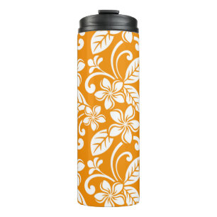 TERMO ISLAND PLUMERIA (NARANJA)