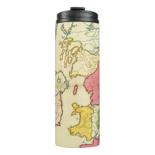 Termo Islas llanas de Británicos del mapa