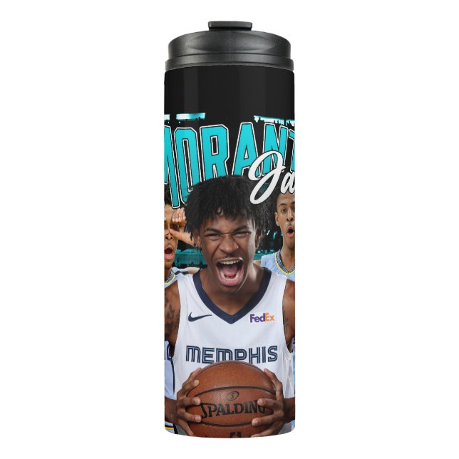 Termo Ja Morant | Tumbler Bootleg de baloncesto (Anverso)