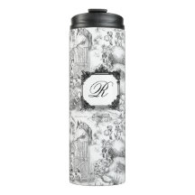 JACK RUSSELL Terrier Black Toile con Monograma