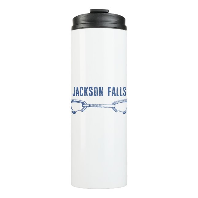 Termo Jackson Falls Illinois Escalada en Roca Quickdraw (Anverso)