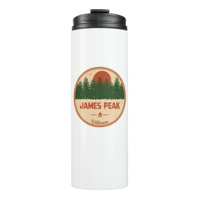 Termo James Peak Wilderness Colorado (Anverso)
