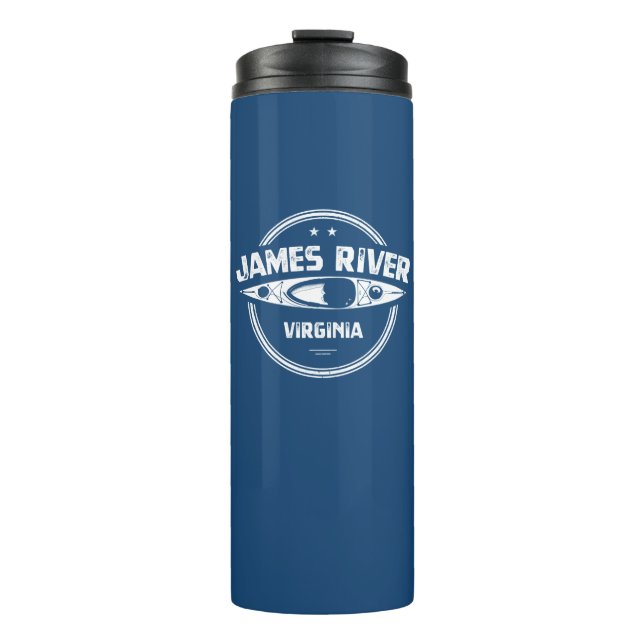 Termo James River Virginia Kayaking (Anverso)