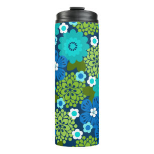 Termo Jardín Allana Floral Gráfico Hawaiano - Frío